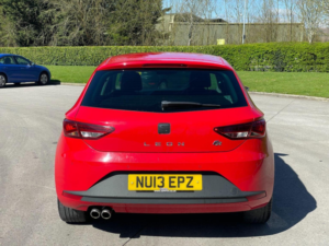 2013 SEAT Leon 2.0 Tdi Cr Fr Euro 5 (s/s) 5dr in Red — image 6