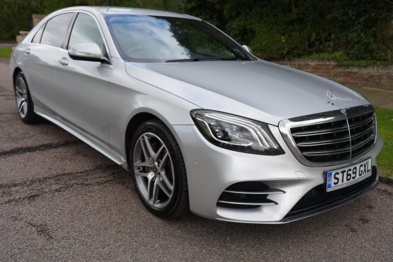 2019 Mercedes-Benz S Class 2.9 S400ld Amg Line (rear Luxury Lounge) G-Tronic+ Euro 6 (s/s) 4dr in Silver — image 1