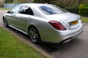2019 Mercedes-Benz S Class 2.9 S400ld Amg Line (rear Luxury Lounge) G-Tronic+ Euro 6 (s/s) 4dr in Silver — image 5