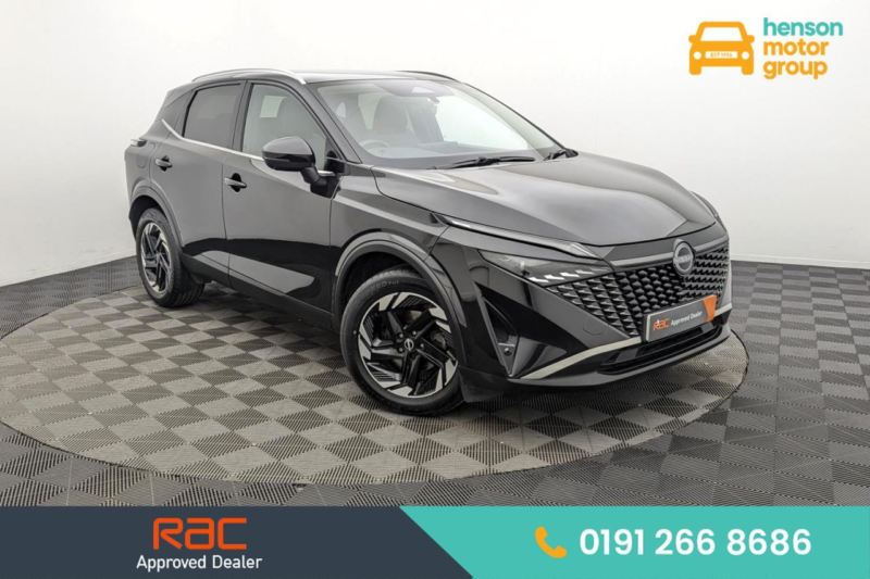 2024 Nissan Qashqai 1.3 Dig-T Mhev N-Connecta SUV 5dr Petrol Hybrid Manual Euro 6 (s/s) (140 Ps) in Black — image 1