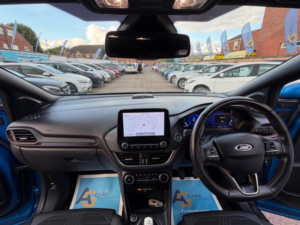 2022 Ford Puma 1.0t Ecoboost Mhev St-Line X Euro 6 (s/s) 5dr in Blue — image 2