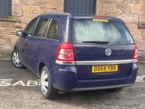2014 Vauxhall Zafira 1.7 Cdti Ecoflex Exclusiv MPV 5dr Diesel Manual Euro 5 (snav) (110 Ps) in Blue — image 3