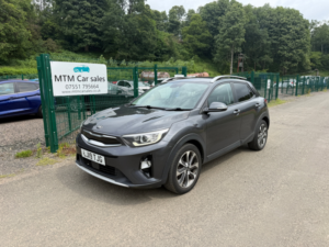 2019 Kia Stonic 1.0 T-Gdi 3 SUV 5dr Petrol Dct Euro 6 (s/s) (118 Bhp) in Grey — image 2