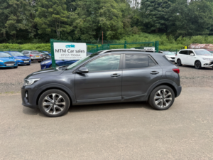 2019 Kia Stonic 1.0 T-Gdi 3 SUV 5dr Petrol Dct Euro 6 (s/s) (118 Bhp) in Grey — image 3