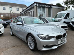 2015 BMW 3 Series 2.0 318d Luxury Saloon 4dr Diesel Manual Euro 5 (s/s) (143 Ps) in Silver — image 2