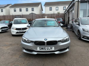 2015 BMW 3 Series 2.0 318d Luxury Saloon 4dr Diesel Manual Euro 5 (s/s) (143 Ps) in Silver — image 5