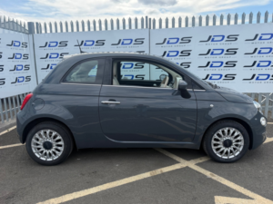 2018 Fiat 500 1.2 Lounge Hatchback 3dr Petrol Manual Euro 6 (s/s) (69 Bhp) in Grey — image 5
