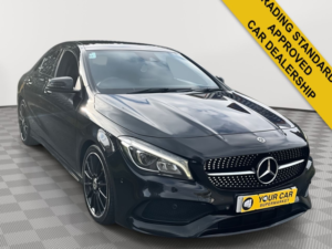 2018 Mercedes-Benz Cla 2.1 Cla220d Amg Line Night Edition (plus) Coupe 4dr Diesel 7g-Dct Euro 6 (s/s) (170 Ps) in Black — image 2