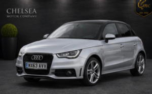2013 Audi A1 1.4 Tfsi S Line Sportback S Tronic Euro 5 (s/s) 5dr in Silver — image 3