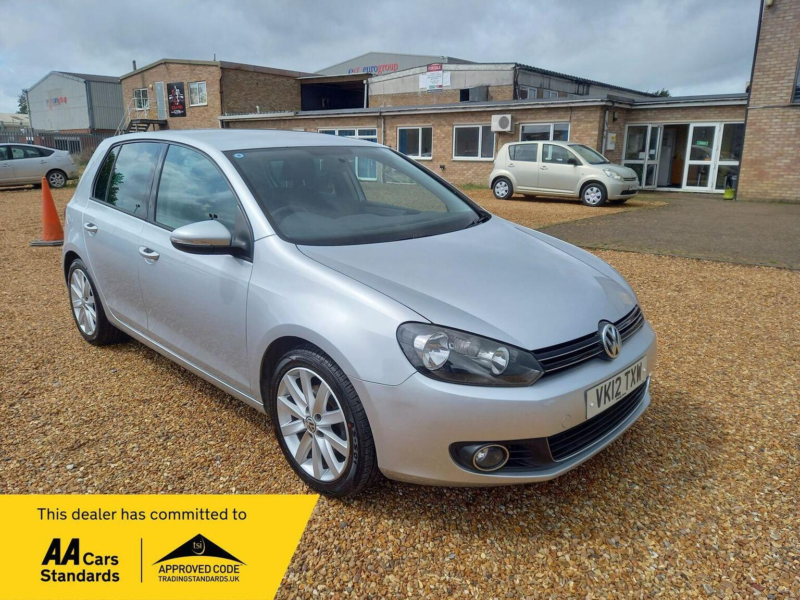 2012 Volkswagen Golf 2.0 Tdi Gt (leather) Euro 5 5dr in Silver — image 1