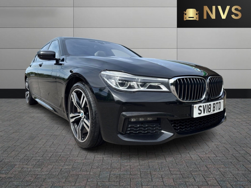 2018 BMW 7 Series 3.0 740ld Xdrive M Sport Saloon in Black — image 1