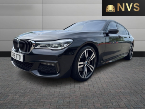 2018 BMW 7 Series 3.0 740ld Xdrive M Sport Saloon in Black — image 3