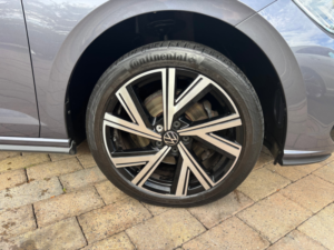 2022 Volkswagen Polo 1.0 Tsi R-Line Hatchback 5dr Petrol DSG Euro 6 (s/s) (110 Ps) in Grey — image 3