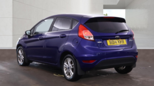 2014 Ford Fiesta 1.0 T Ecoboost Zetec Blue 5dr Low Tax+1 Keeper+7 Stamps in Blue — image 2