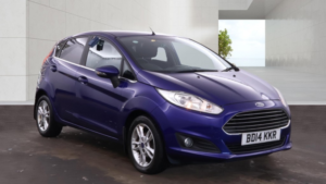 2014 Ford Fiesta 1.0 T Ecoboost Zetec Blue 5dr Low Tax+1 Keeper+7 Stamps in Blue — image 3