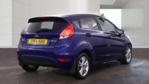 2014 Ford Fiesta 1.0 T Ecoboost Zetec Blue 5dr Low Tax+1 Keeper+7 Stamps in Blue — image 4