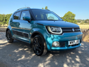 2017 Suzuki Ignis 1.2 Dualjet Mhev Sz5 Hatchback 5dr Petrol Hybrid Manual Allgrip Euro 6 (s/s) (90 Ps) in Blue — image 3