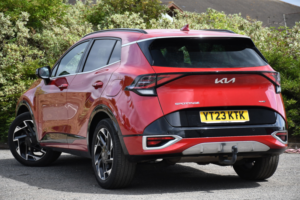 2023 Kia Sportage 1.6 T-Gdi Gt-Line SUV 5dr Petrol Manual Euro 6 (s/s) (148 Bhp) in Red — image 3