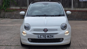 2020 Fiat 500 1.2 Lounge Dualogic Euro 6 (s/s) 3dr in White — image 3