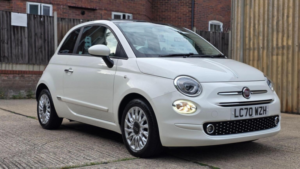 2020 Fiat 500 1.2 Lounge Dualogic Euro 6 (s/s) 3dr in White — image 4