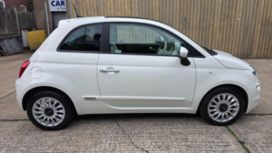 2020 Fiat 500 1.2 Lounge Dualogic Euro 6 (s/s) 3dr in White — image 5