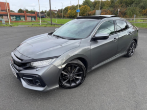 2020 Honda Civic 1.6 I-Dtec Ex Euro 6 (s/s) 5dr in Grey — image 3