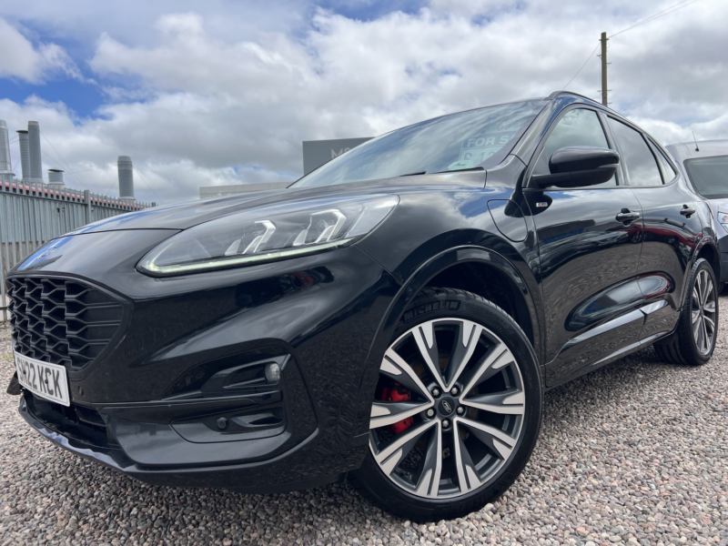 2022 Ford Kuga 2.5 Kuga St-Line X Edition 5 Door 2.5 Duratec PHEV 225ps Fwd CVT Automatic in Black — image 1