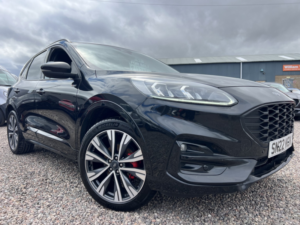 2022 Ford Kuga 2.5 Kuga St-Line X Edition 5 Door 2.5 Duratec PHEV 225ps Fwd CVT Automatic in Black — image 3