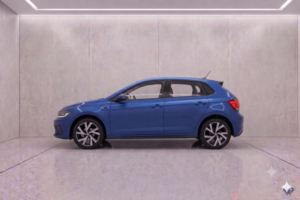 2024 Volkswagen Polo 1.0 Polo R-Line Tsi 5dr in Blue — image 3