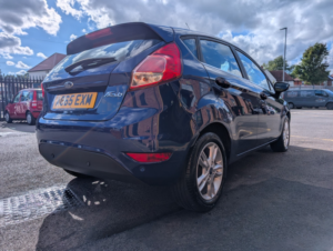 2015 Ford Fiesta 1.5 Tdci Zetec in Blue — image 3