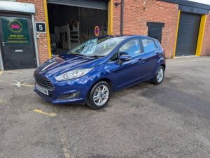 2015 Ford Fiesta 1.5 Tdci Zetec in Blue — image 4