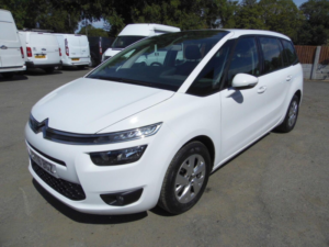 2016 Citroen Grand C4 Picasso 1.6 Bluehdi Vtr+ Eat6 Euro 6 (s/s) 5dr in White — image 3