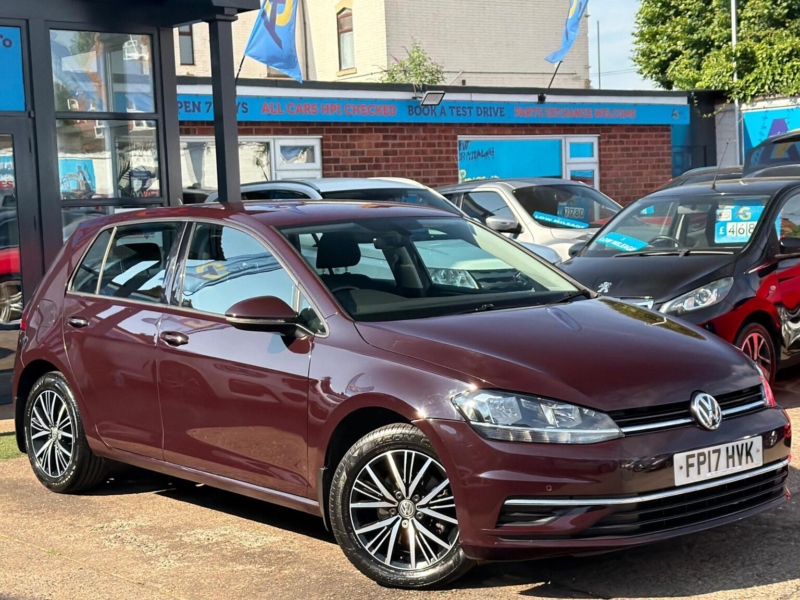 2017 Volkswagen Golf 1.4 Tsi Bluemotion Tech Se DSG Euro 6 (s/s) 5dr in Black — image 1
