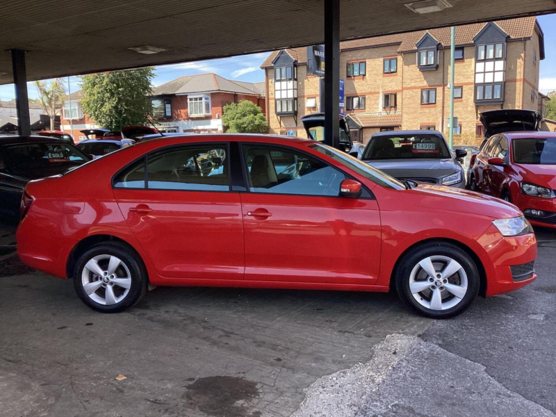 2018 Skoda Rapid 1.6 Tdi S Euro 6 (s/s) 5dr in Red — image 1