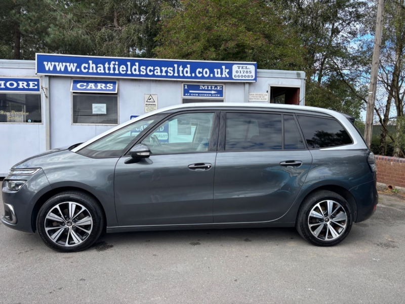 2017 Citroen Grand C4 Picasso 1.6 Bluehdi Flair MPV 5dr Diesel Manual Euro 6 (s/s) (120 Ps) in Grey — image 1