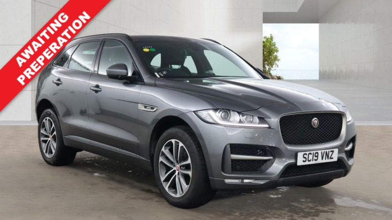 2019 Jaguar F-Pace 2.0 D180 R-Sport SUV 5dr Diesel Auto AWD Euro 6 (s/s) (180 Ps) in Grey — image 1