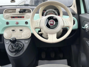 2014 Fiat 500 0.9 Twinair Lounge Euro 6 (s/s) 3dr in Green — image 2