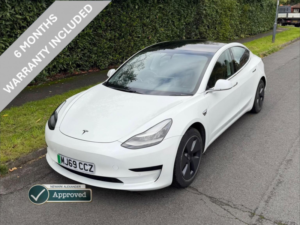 2019 Tesla Model 3 Standard Range Plus Auto Rwd 4dr in White — image 6