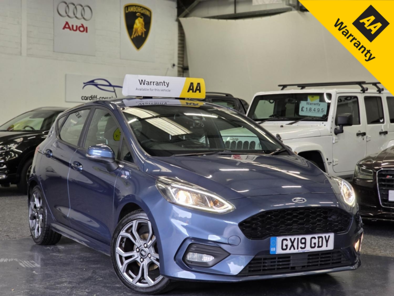 2019 Ford Fiesta 1.0 T Ecoboost St-Line in Blue — image 1