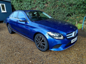 2018 Mercedes-Benz C Class 2.0 C220d Se in Blue — image 3