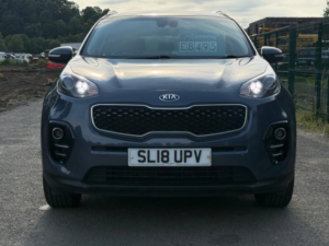 2018 Kia Sportage 1.6 Gdi 2 SUV 5dr Petrol Manual Euro 6 (s/s) (130 Bhp) in Blue — image 2