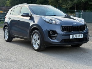 2018 Kia Sportage 1.6 Gdi 2 SUV 5dr Petrol Manual Euro 6 (s/s) (130 Bhp) in Blue — image 3