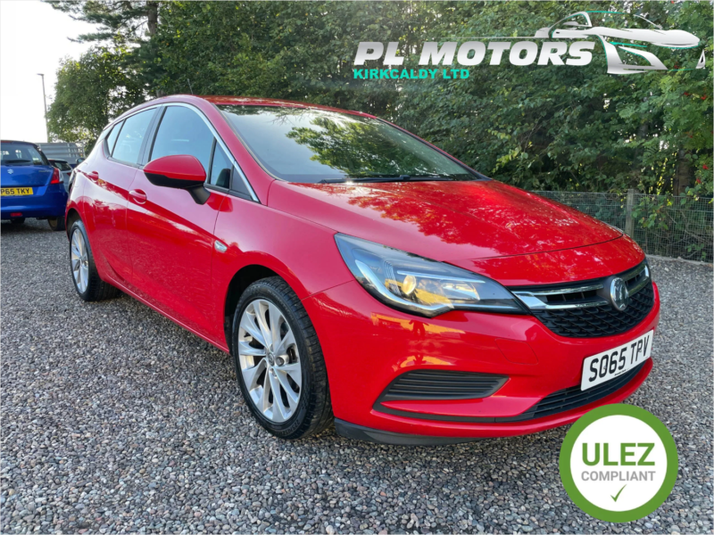 2016 Vauxhall Astra 1.0i Turbo Ecoflex Energy Hatchback 5dr Petrol Manual Euro 6 (s/s) (105 Ps) in Red — image 1