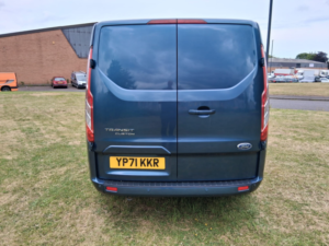 2021 Ford Transit Custom 2.0 280 Ecoblue Limited Panel Van 5dr Diesel Auto L1 H1 Euro 6 (s/s) (130 Ps) in Blue — image 4