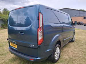 2021 Ford Transit Custom 2.0 280 Ecoblue Limited Panel Van 5dr Diesel Auto L1 H1 Euro 6 (s/s) (130 Ps) in Blue — image 5