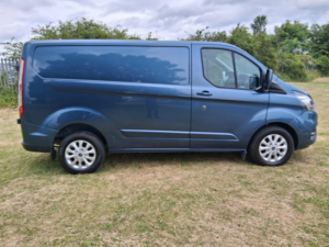 2021 Ford Transit Custom 2.0 280 Ecoblue Limited Panel Van 5dr Diesel Auto L1 H1 Euro 6 (s/s) (130 Ps) in Blue — image 6
