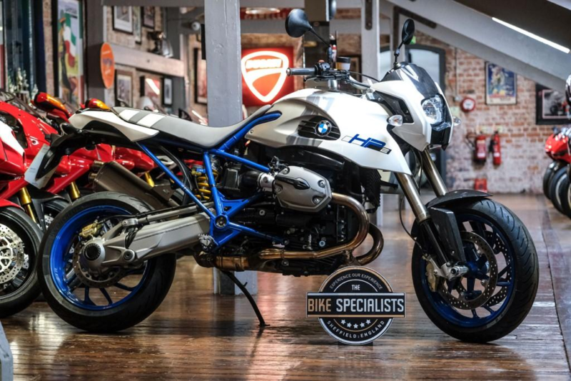 2007 BMW Hp2 Megamoto Hp2 Mega Moto Only 3,800 in White — image 1