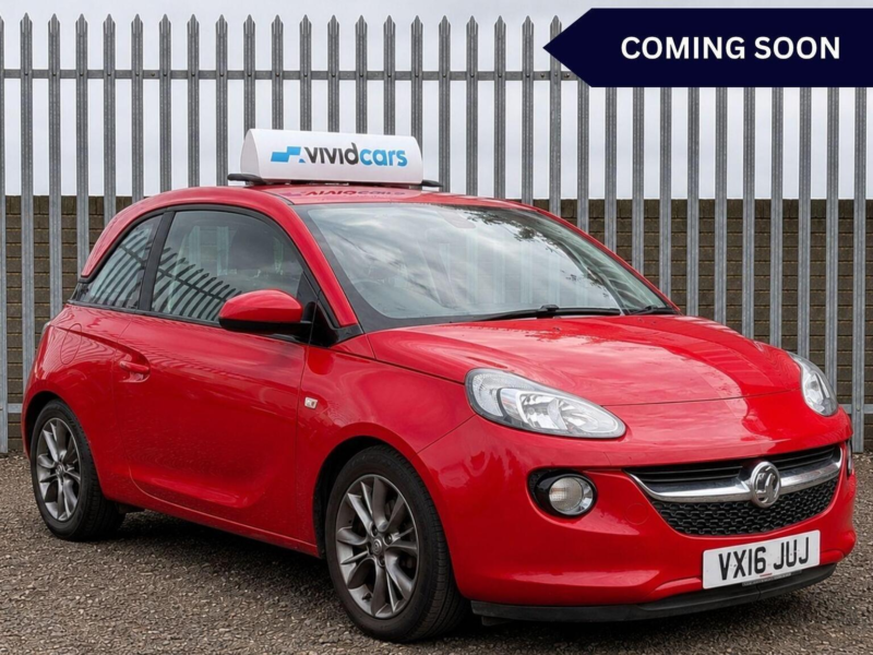 2016 Vauxhall Adam 1.2i Jam Euro 6 3dr in Red — image 1