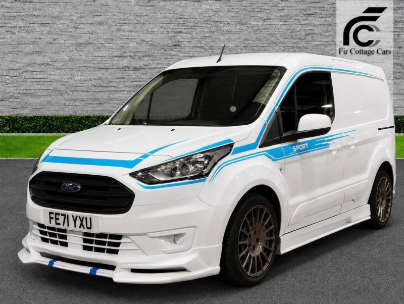 2021 Ford Transit Connect 1.5 200 Ecoblue Leader L1 Euro 6 (s/s) 5dr in White — image 1