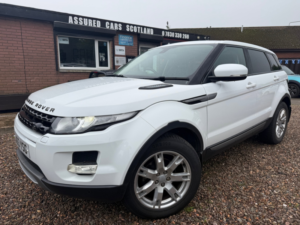 2013 Land Rover Range Rover Evoque 2.2 Sd4 Pure SUV 5dr Diesel Manual 4WD Euro 5 (s/s) (190 Ps) in White — image 2